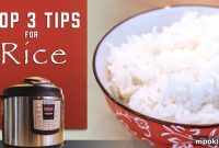 Instant Pot Rice Perfection: 3 Game-Changing Tricks