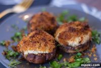 Crab-Stuffed Mushrooms: Air Fryer and Oven Delights