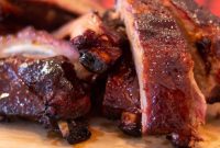 Slow Smoked Weber Kettle Ribs