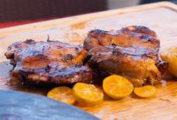 Ninja Woodfire Smoked Filipino BBQ Chicken Thighs