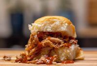 Pellet Smoked Pulled Pork with Tropical Pineapple BBQ