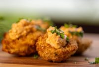 Fire-Kissed, Air-Crisped Deviled Eggs