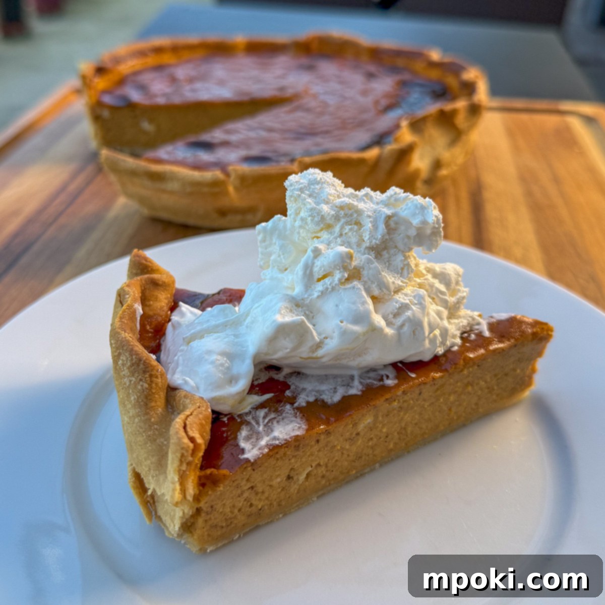 Ninja Woodfire's Secret Smoked Pumpkin Pie 1 featured 5989
