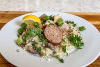 Ember-Kissed Sausage and Chicken Risotto