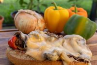 Ninja Woodfire Philly Cheesesteak Masterpiece