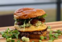 Ninja Woodfire Smoked Smash: Chorizo and Avocado Burger Perfection