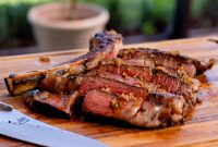 Wood-Fired Ribeye Masterpiece with Cowboy Butter