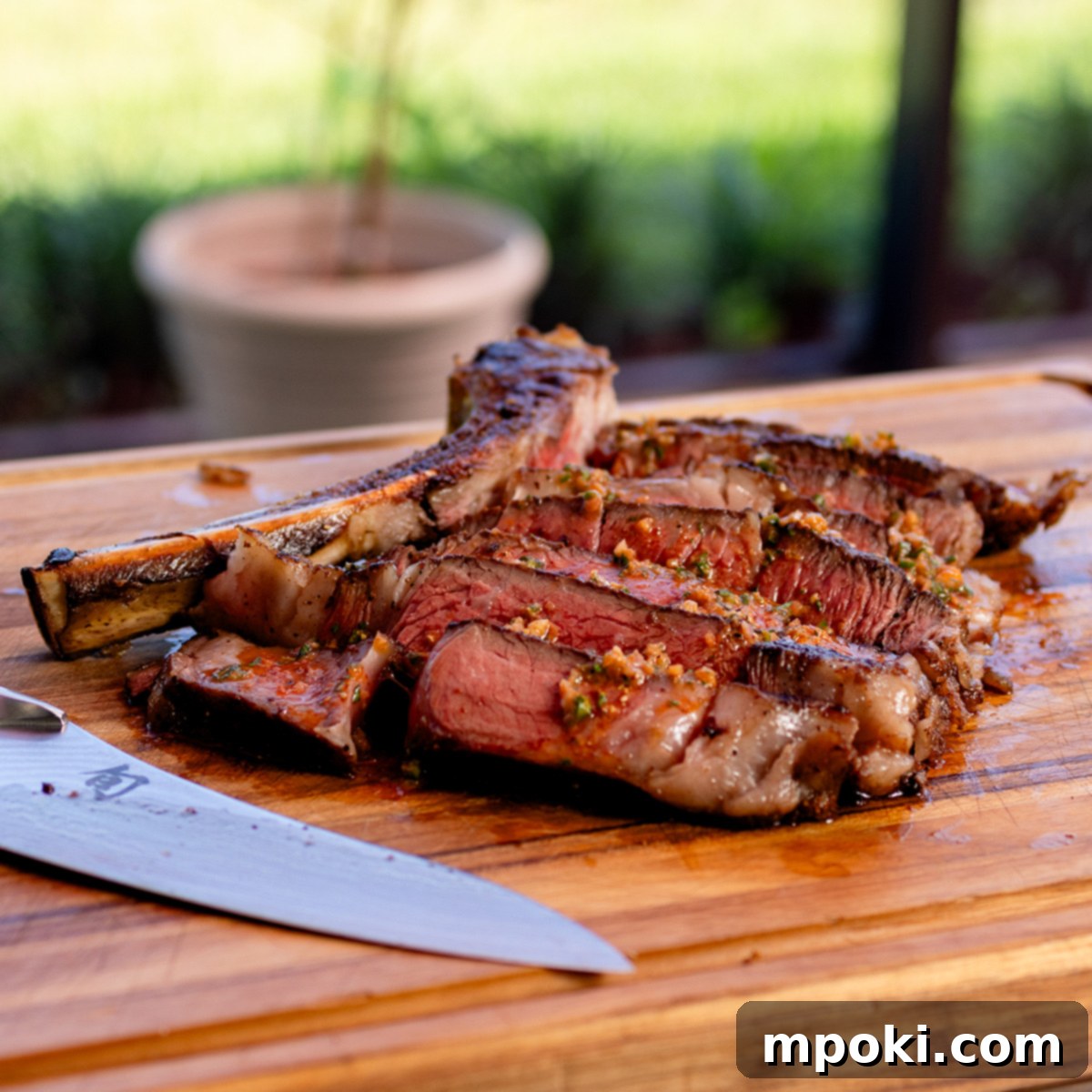 Wood-Fired Ribeye Masterpiece with Cowboy Butter 1 featured 6335