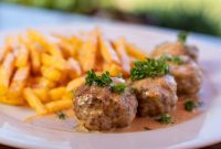 Rustic Woodfire Smoked Swedish Meatballs
