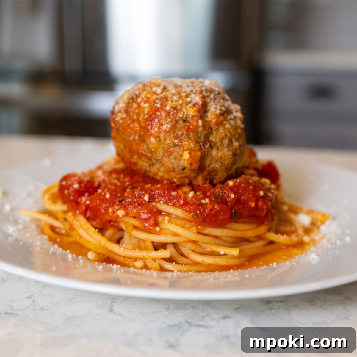 Smokehouse Meatball Spaghetti 1 featured 6364