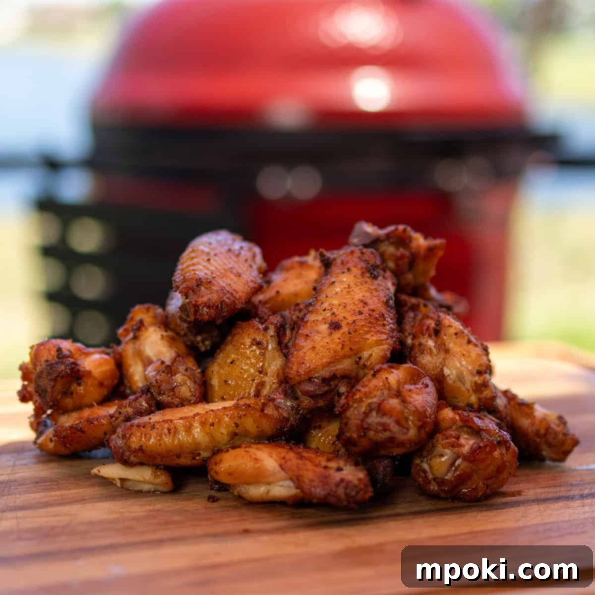 Kamado Joe's Golden JoeTisserie Wings 1 featured 6442