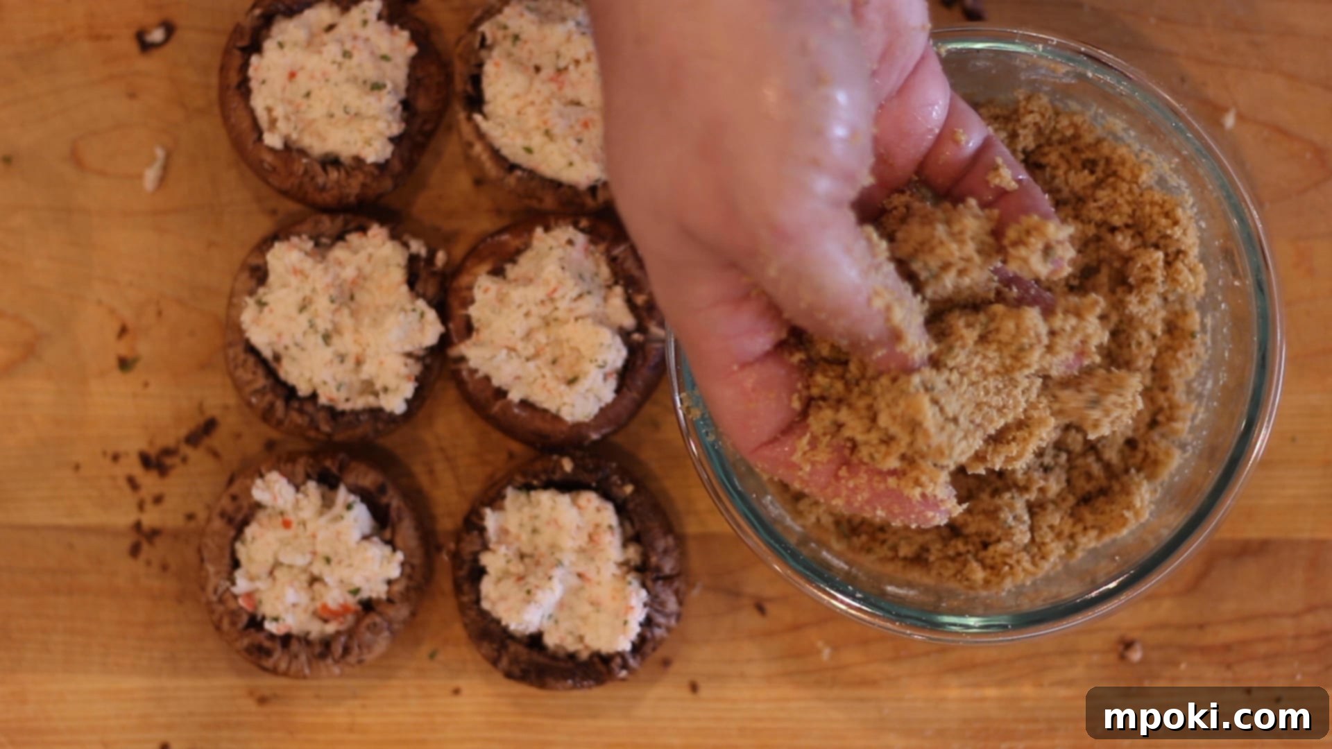 Crab-Stuffed Mushrooms: Air Fryer and Oven Delights 9 img 2958 8