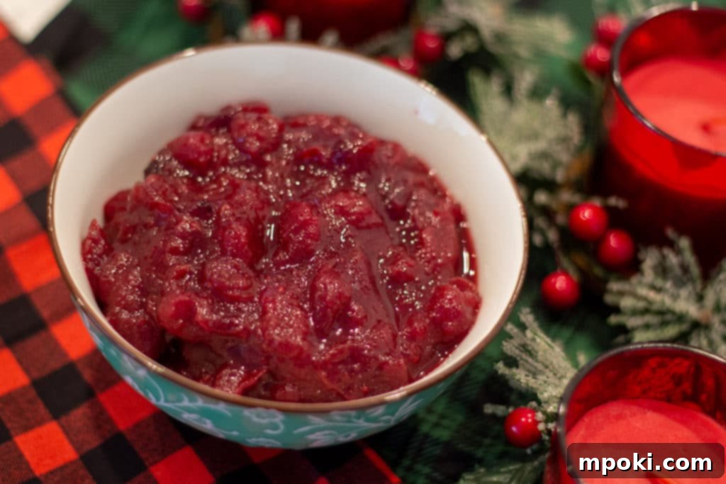 Mickey's Creamy Parmesan Mashed Potatoes 9 Homemade cranberry sauce in a festive bowl with cinnamon sticks and cranberries