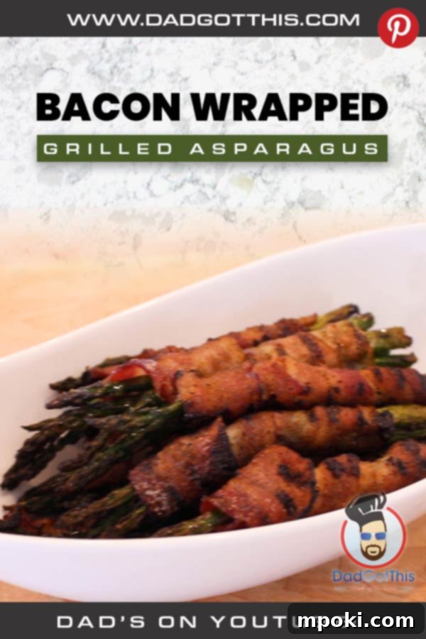 Grilled Bacon-Wrapped Asparagus: The Veggie Even Picky Eaters Devour 3 BACON WRAPPED GRILLED ASPARAGUS