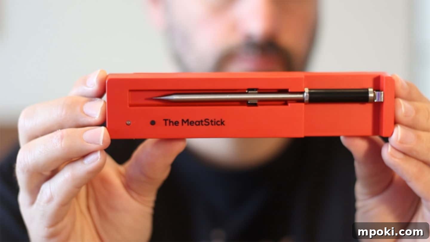 Your Definitive MeatStick Review 3 showing the front of the MeatStick