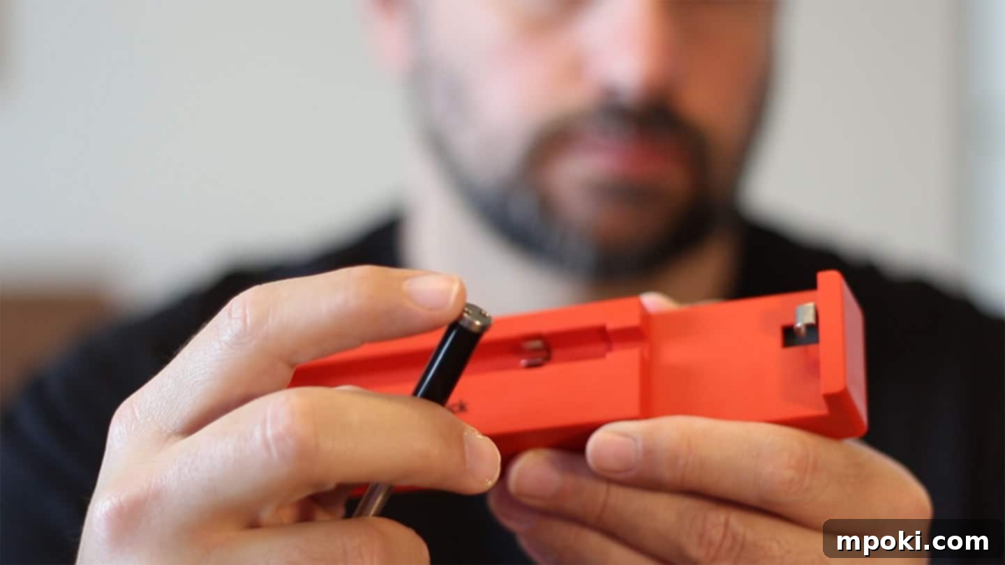 Your Definitive MeatStick Review 5 showing the rear probe of the MeatStick