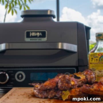Ninja Woodfire Smoked Adobo Wings 3 Ninja Woodfire Adobo Style Chicken Wings