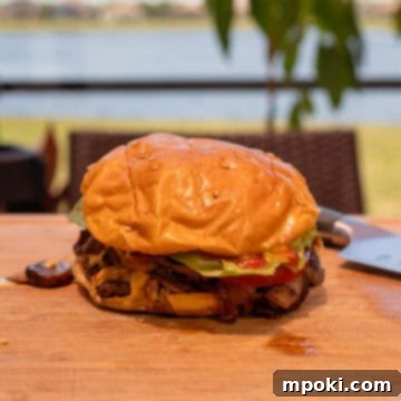 Five Guys Flavor Unleashed: Ninja Woodfire Grill Edition 3 Five Guys Copycat Burger on the Ninja Woodfire Grill