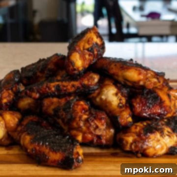 Sweet & Savory Filipino BBQ Wings 3 Grilled Chicken Wings