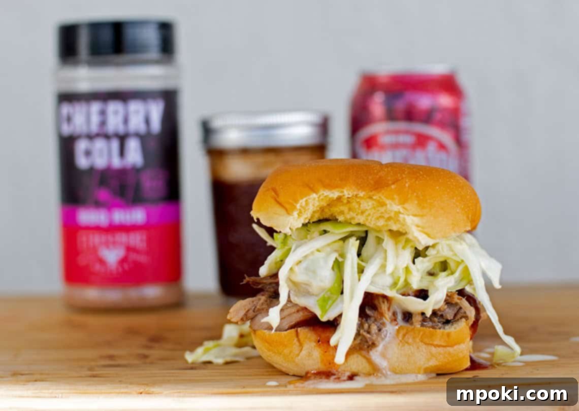 Ninja Woodfire's Authentic North Carolina Pulled Pork 2 North Carolina Style Pulled Pork Sandwich