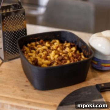 Ultimate Ninja Woodfire Smoked Bacon Mac and Cheese 3 Smoked Bacon Mac and Cheese