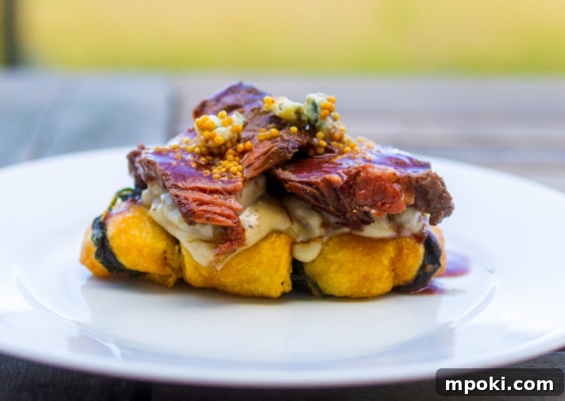 Epcot Arts Festival's Wood-Fired Wellington Masterpiece 2 Woodfire Beef Wellington - A gourmet grilled alternative