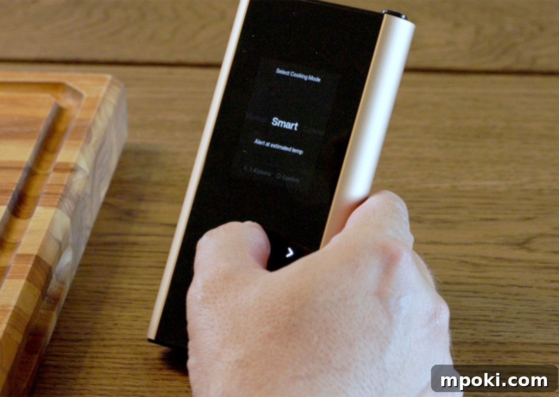 Typhur Sync Gold Smart Wireless Thermometer 4 Typhur Sync Gold smart cooking app interface