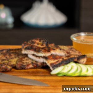 Vietnamese Pork Steaks, Kamado Joe Style 3 Kamado Joe Pork Steaks