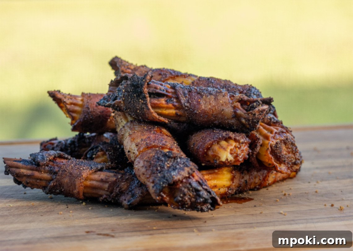 Timber Twist - Bacon Wrapped Smoked Pasta Shells