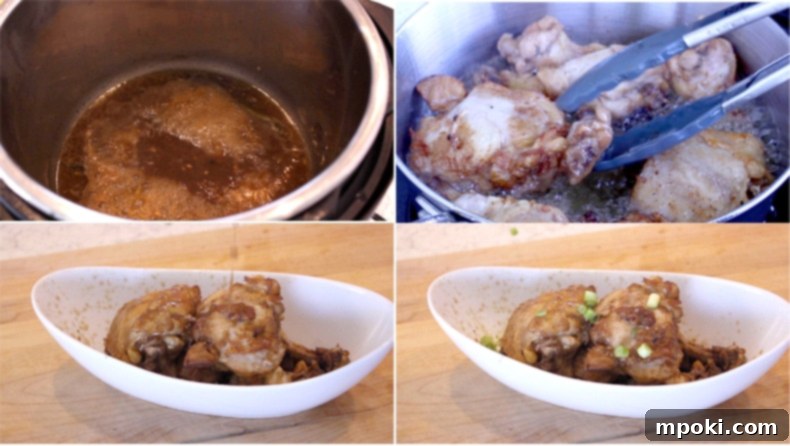 Instant Pot Golden Crispy Chicken Adobo 4 How to make instant pot chicken adobo part 2