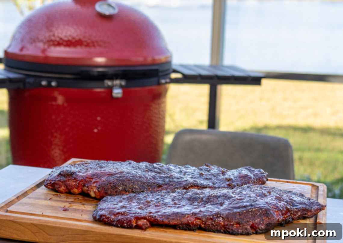 Direct Heat Holiday Ribs