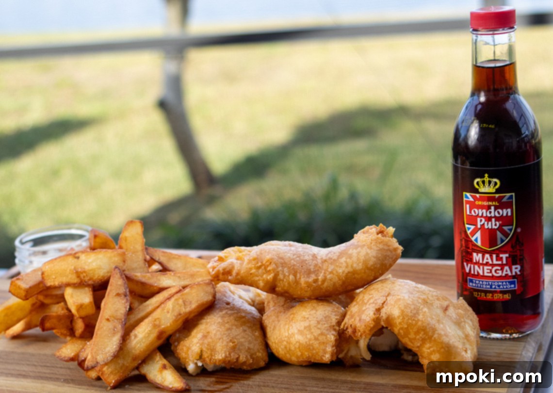 Delicious Pub Style Fish and Chips