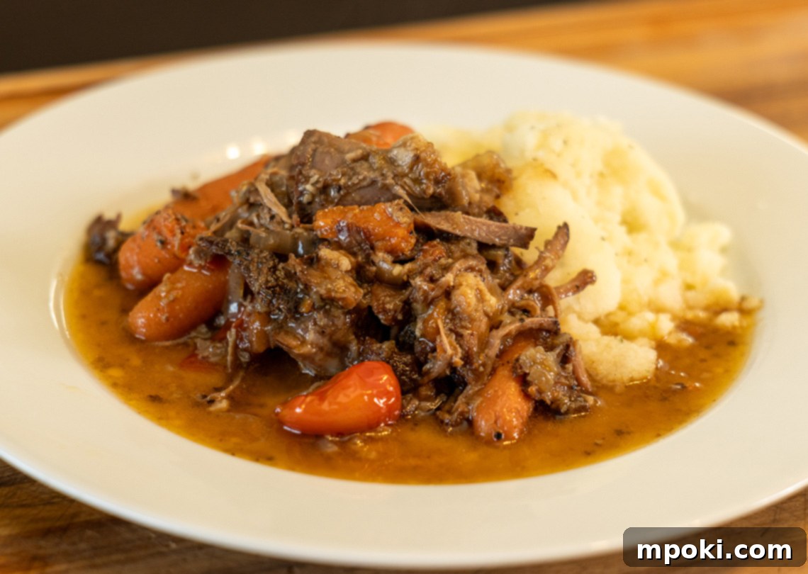 Delicious Woodfire Smoked Pot Roast